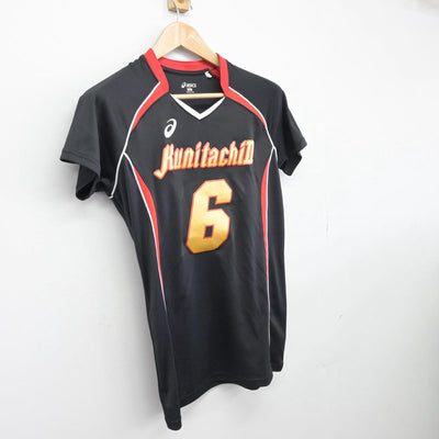 【中古】東京都 国立第二中学校/バレーボール部ユニフォーム 女子制服 1点（部活ユニフォーム 上）sf031742