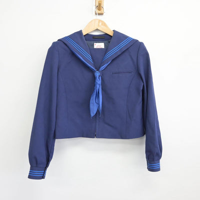 【中古】千葉県 八街北中学校 女子制服 3点（セーラー服・スカート）sf031750