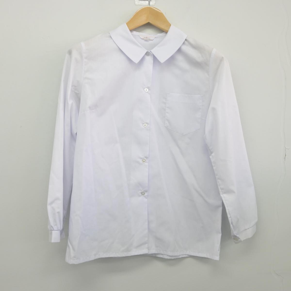 【中古】愛媛県 拓南中学校 女子制服 2点（ベスト・シャツ）sf031767