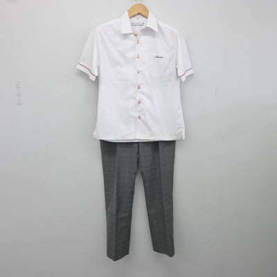 【中古】愛知県 名古屋経済大学市邨高等学校 男子制服 5点（シャツ・シャツ・シャツ・ズボン）sf031774