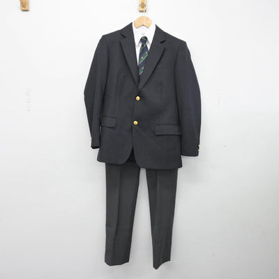 【中古】宮城県 仙台育英学園高等学校 男子制服 5点（ブレザー・シャツ・シャツ）sf031782