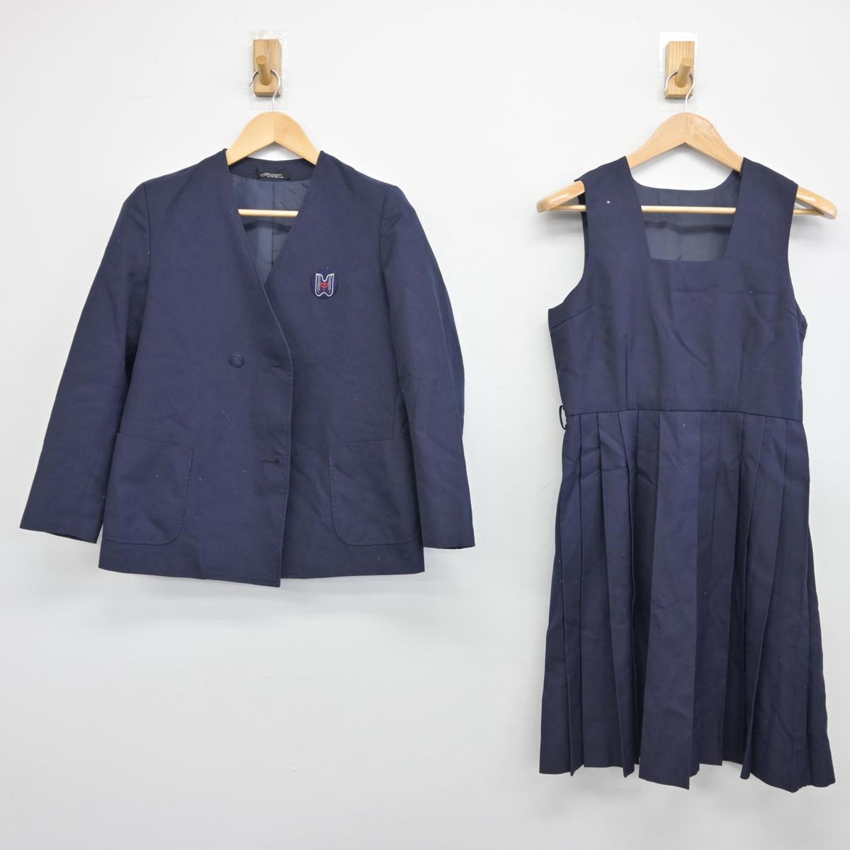 中古】東京都 羽村第一中学校 女子制服 2点（ブレザー・ジャンパースカート）sf031799 | 中古制服通販パレイド