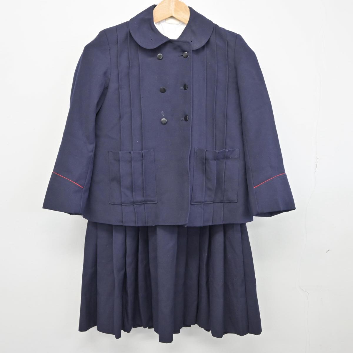 【中古】東京都 国立学園小学校 女子制服 3点（ブレザー・シャツ・ジャンパースカート）sf031804