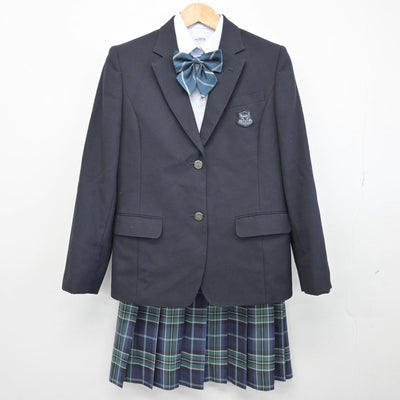 【中古】埼玉県 武蔵野星城高等学校 女子制服 4点（ブレザー・シャツ・スカート）sf031814