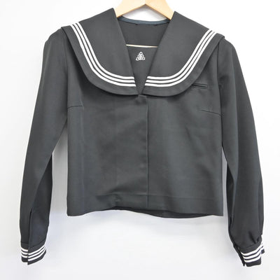 【中古】沖縄県 糸満高等学校 女子制服 2点（セーラー服・スカート）sf031818