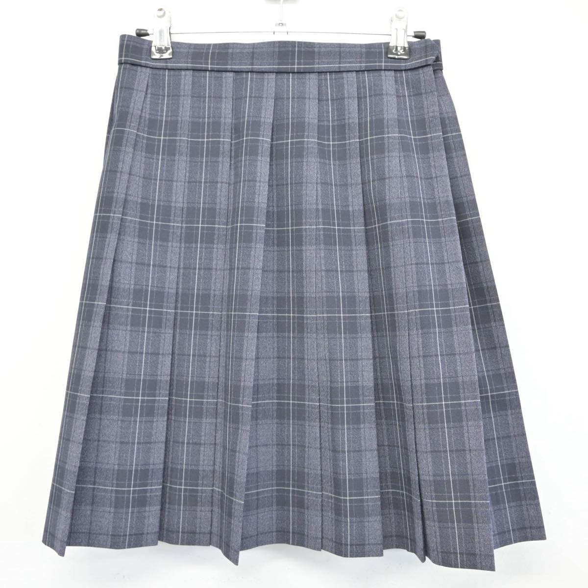 【中古】東京都 朋優学院高等学校 女子制服 4点（ニットベスト・シャツ・スカート）sf031821