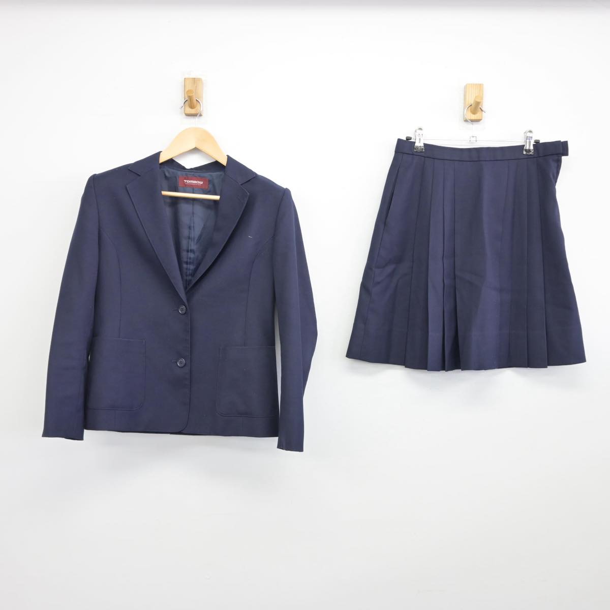 【中古】大阪府 北千里高等学校 女子制服 2点（ブレザー・スカート）sf031840