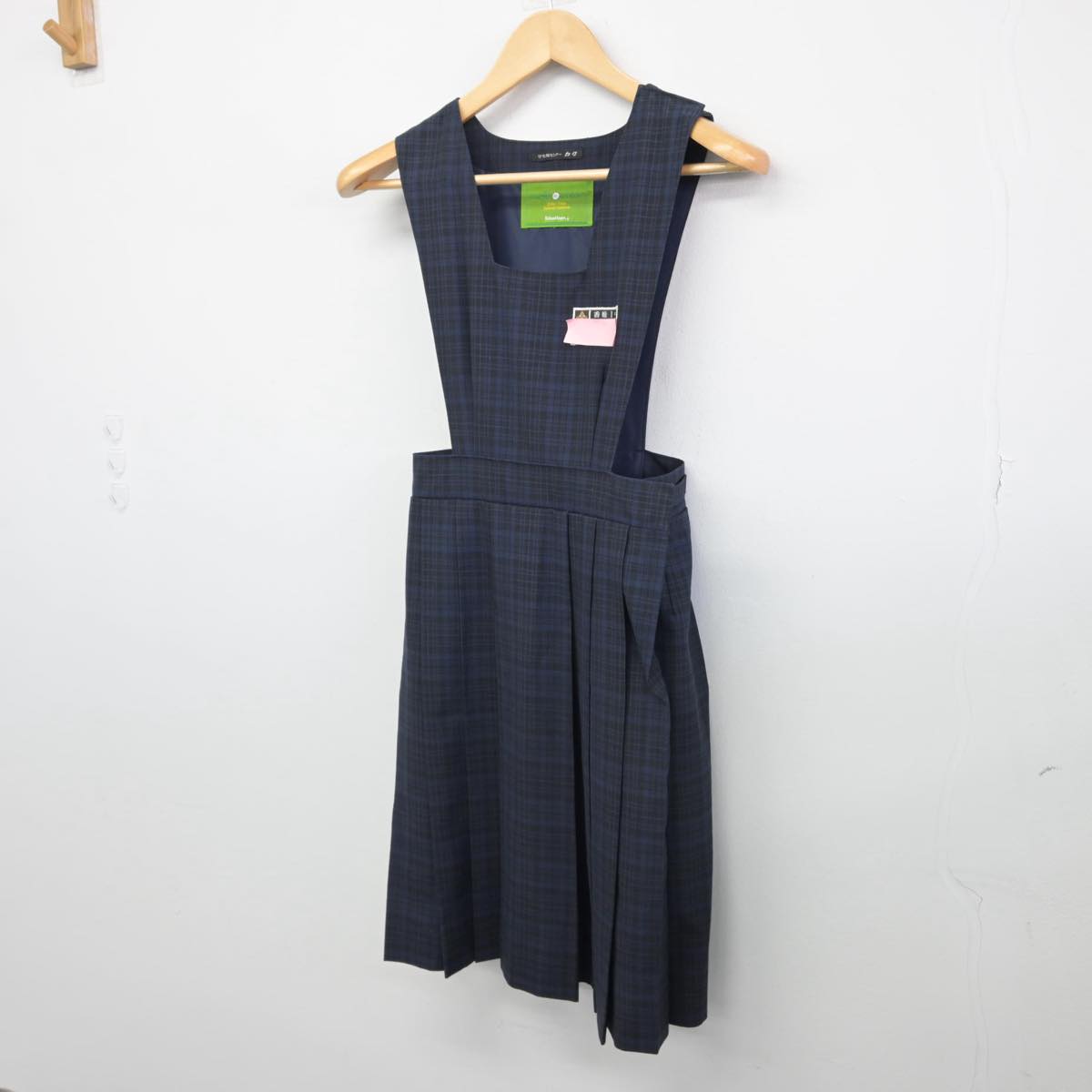 【中古】福岡県 香椎第一中学校 女子制服 1点（ジャンパースカート）sf031846