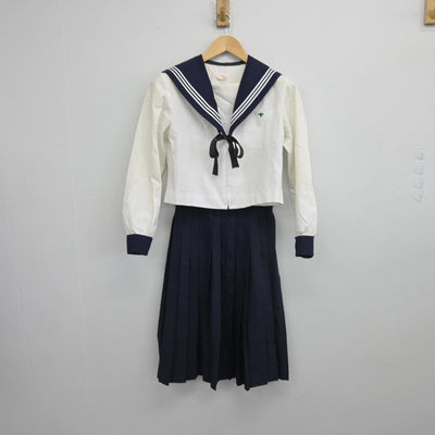 【中古】愛知県 愛知県立一宮商業高等学校 女子制服 3点（セーラー服・スカート）sf031860