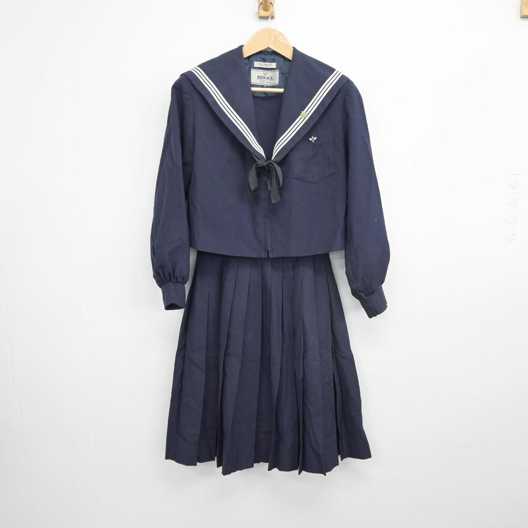 【中古】愛知県 愛知県立一宮商業高等学校 女子制服 2点（セーラー服・スカート）sf031863