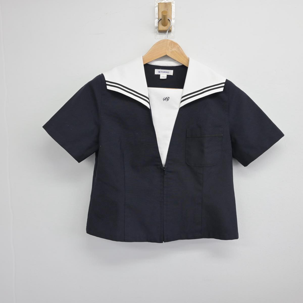 【中古】奈良県 聖心学園中等教育学校 女子制服 4点（セーラー服・セーラー服）sf031866