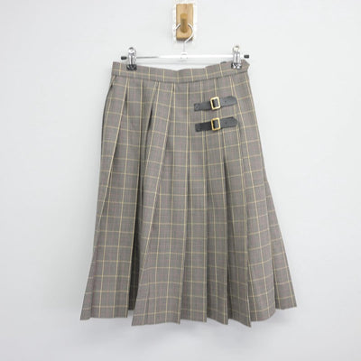 【中古】福岡県 私立久留米学園高等学校 女子制服 4点（ブレザー・シャツ・ニット・スカート）sf031883