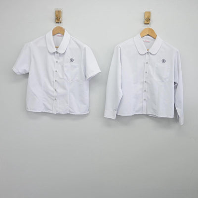 【中古】福岡県 私立久留米学園高等学校 女子制服 2点（シャツ）sf031885