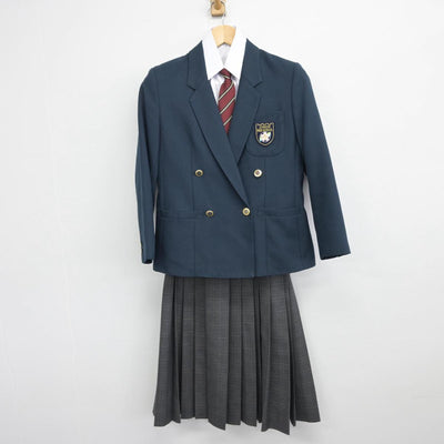 【中古】熊本市立桜木中学校 熊本市立桜木中学校 女子制服 4点（ブレザー・シャツ・スカート）sf031899