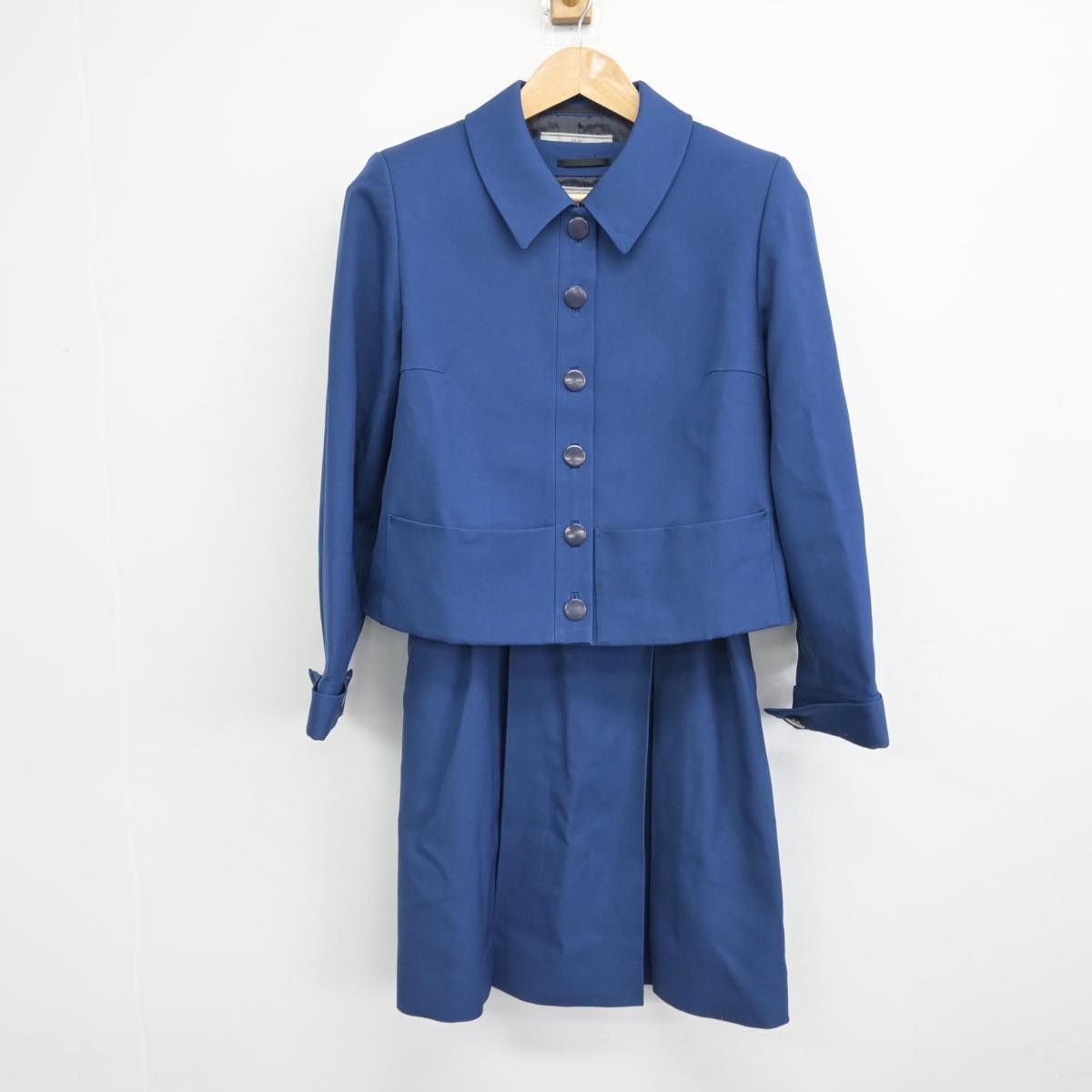 【中古】茨城県 茨城キリスト教学園高等学校 女子制服 2点（ブレザー・ジャンパースカート）sf031907