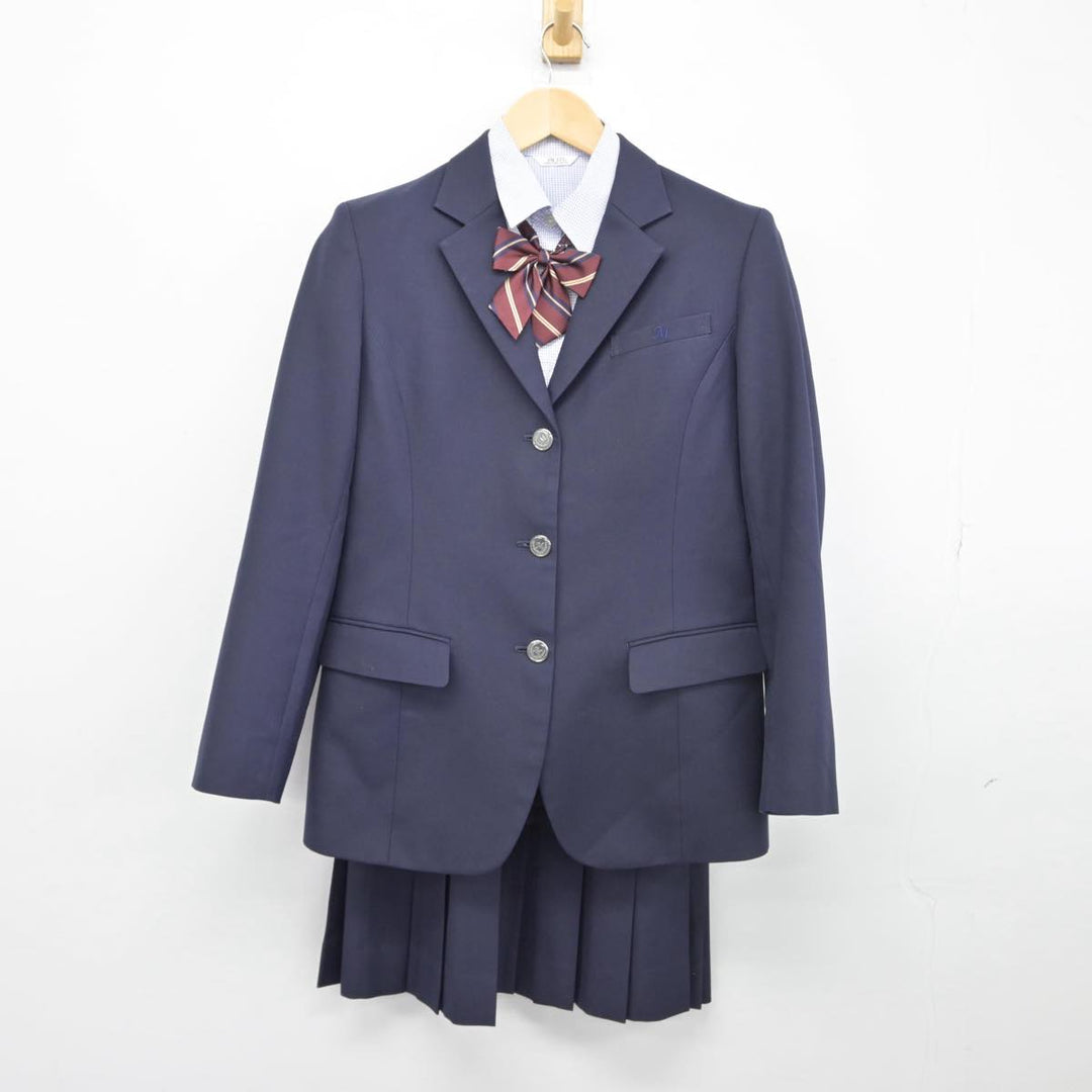 【中古】滋賀県 守山中学校・高等学校 女子制服 5点（ブレザー・シャツ・スカート）sf031928 | 中古制服通販パレイド