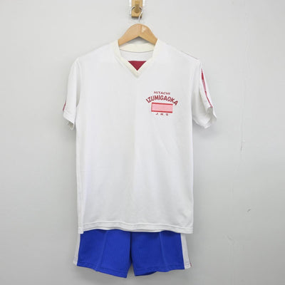 【中古】茨城県 泉丘中学校 女子制服 2点（体操服 上・体操服 下）sf031940