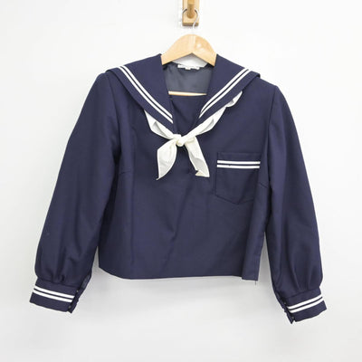 【中古】茨城県 泉丘中学校 女子制服 3点（セーラー服・スカート）sf031944