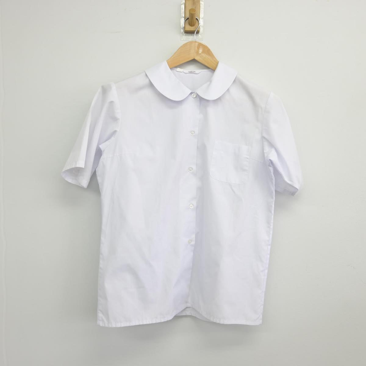 【中古】茨城県 泉丘中学校 女子制服 2点（シャツ・スカート）sf031945