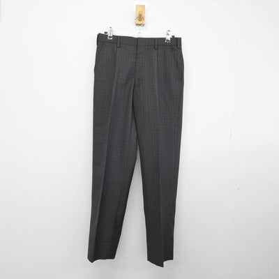 【中古】千葉県 東京学館高等学校 男子制服 4点（ブレザー・シャツ・ズボン）sf031954