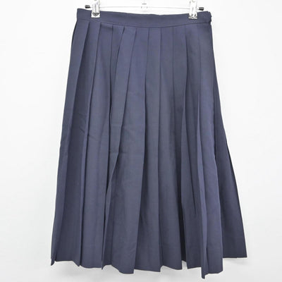 【中古】石川県 森本中学校 女子制服 2点（スカート・スカート）sf031969