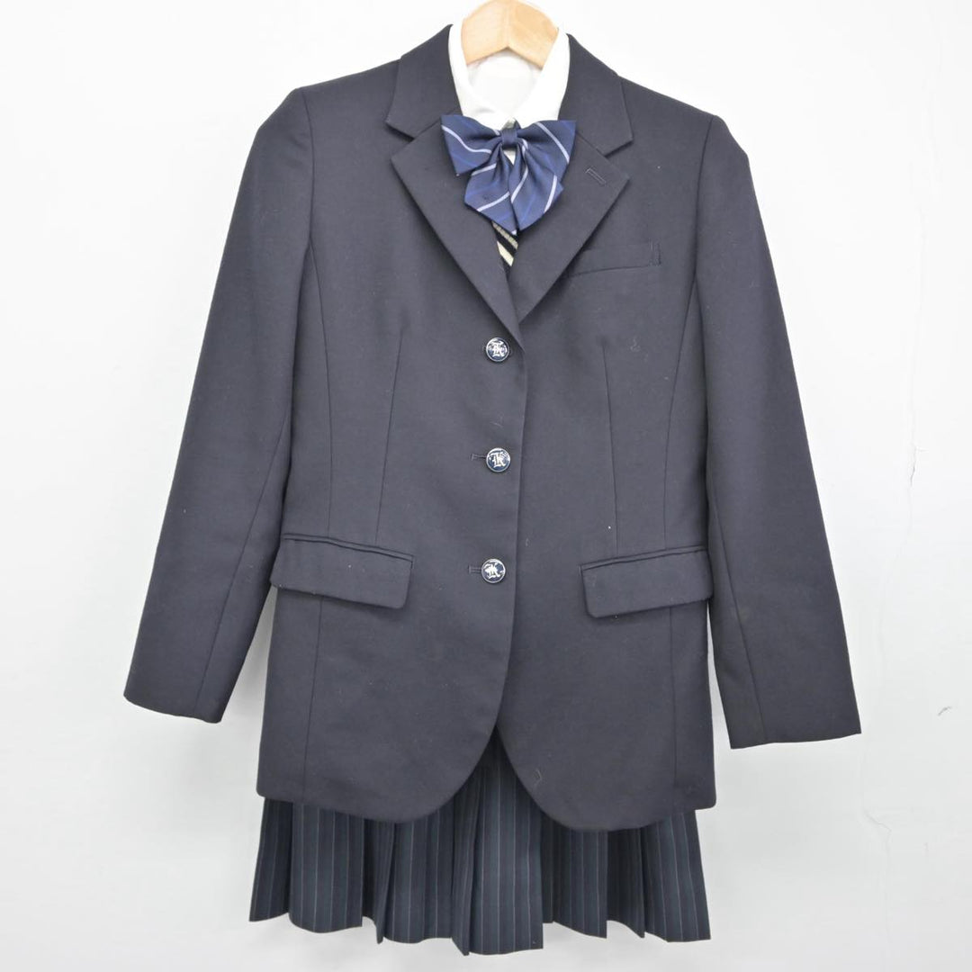 【中古】大阪府 大阪薫英女学院高等学校 女子制服 6点（ブレザー・ニット・シャツ・スカート）sf031983 | 中古制服通販パレイド