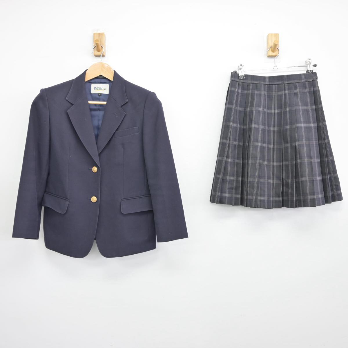 【中古】東京都 清泉中学校 女子制服 3点（ブレザー・スカート・スカート）sf031989