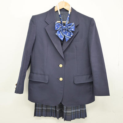 【中古】東京都 あずさ第一高等学校 女子制服 3点（ブレザー・スカート）sf031990