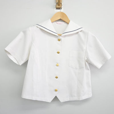 【中古】三重県 徳風高等学校 女子制服 3点（シャツ・スカート）sf031997