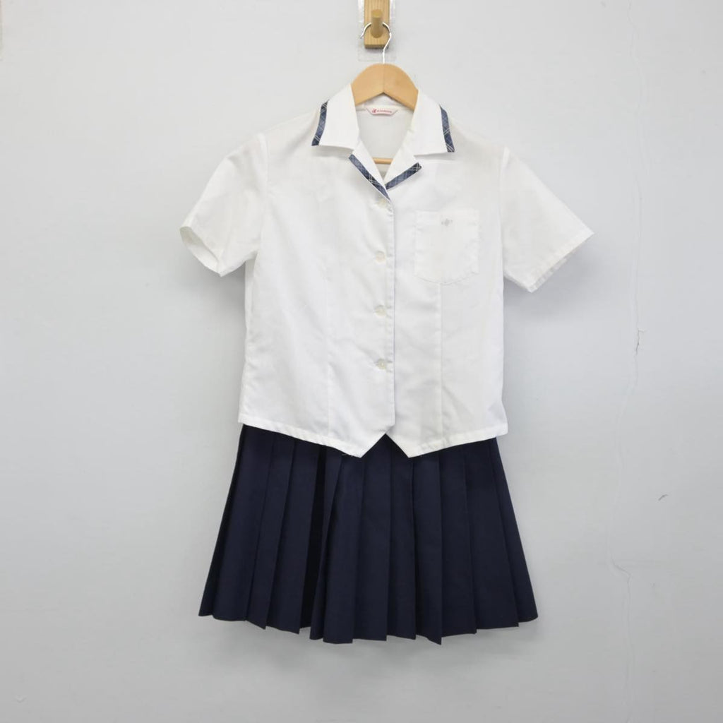 【中古】山形県 山形中央高等学校 女子制服 2点（シャツ・スカート）sf032008 | 中古制服通販パレイド