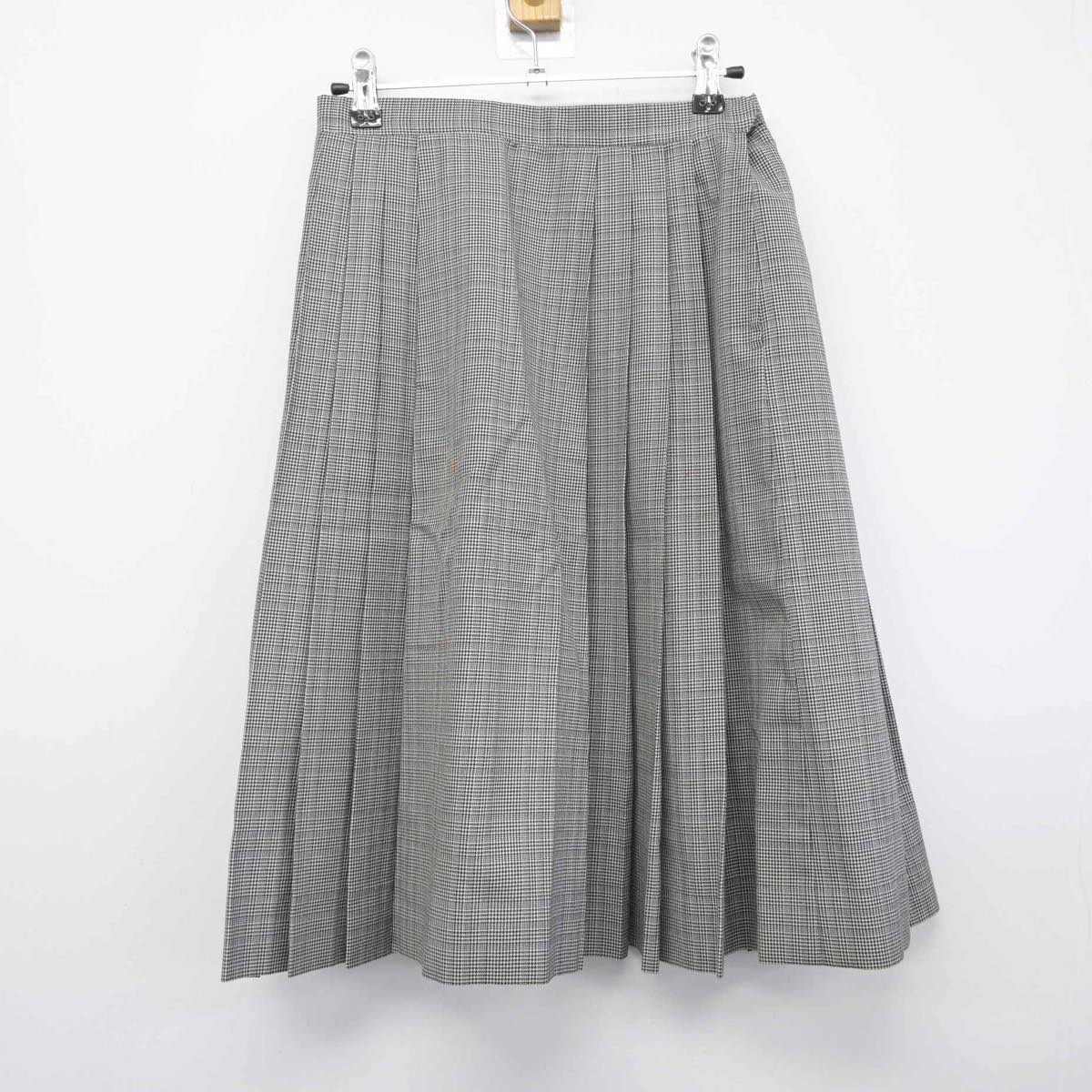 【中古】埼玉県 小谷場中学校 女子制服 3点（ベスト・シャツ・スカート）sf032035