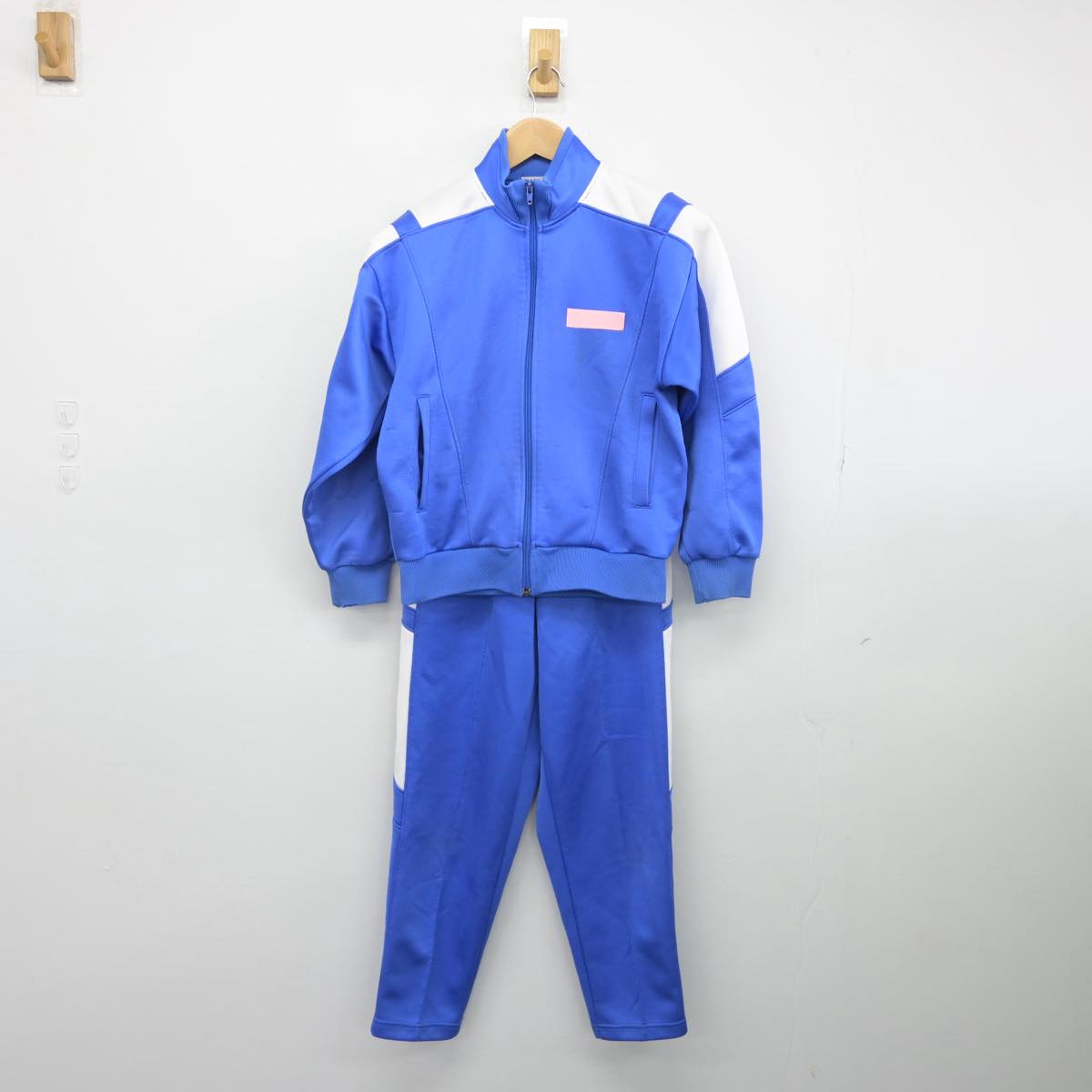 【中古】埼玉県 小谷場中学校 女子制服 2点（ジャージ 上・ジャージ 下）sf032044