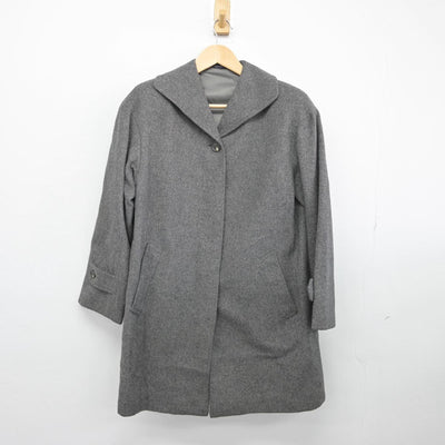 【中古】東京都 千代田女学園高等学校 女子制服 1点（コート）sf032055