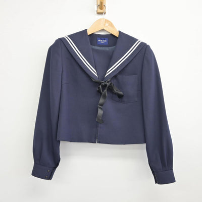 【中古】愛知県 愛知県立横須賀高等学校 女子制服 3点（セーラー服・スカート）sf032059