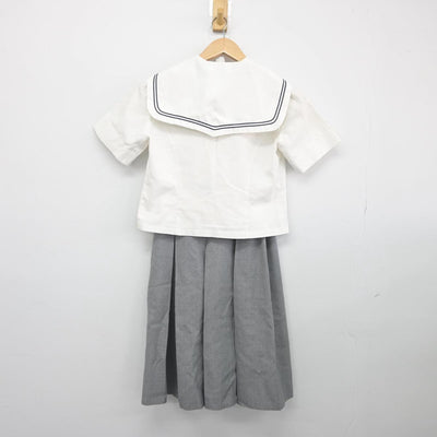 【中古】 折尾愛真高等学校 女子制服 5点（ニットベスト・セーラー服・セーラー服・スカート）sf032075