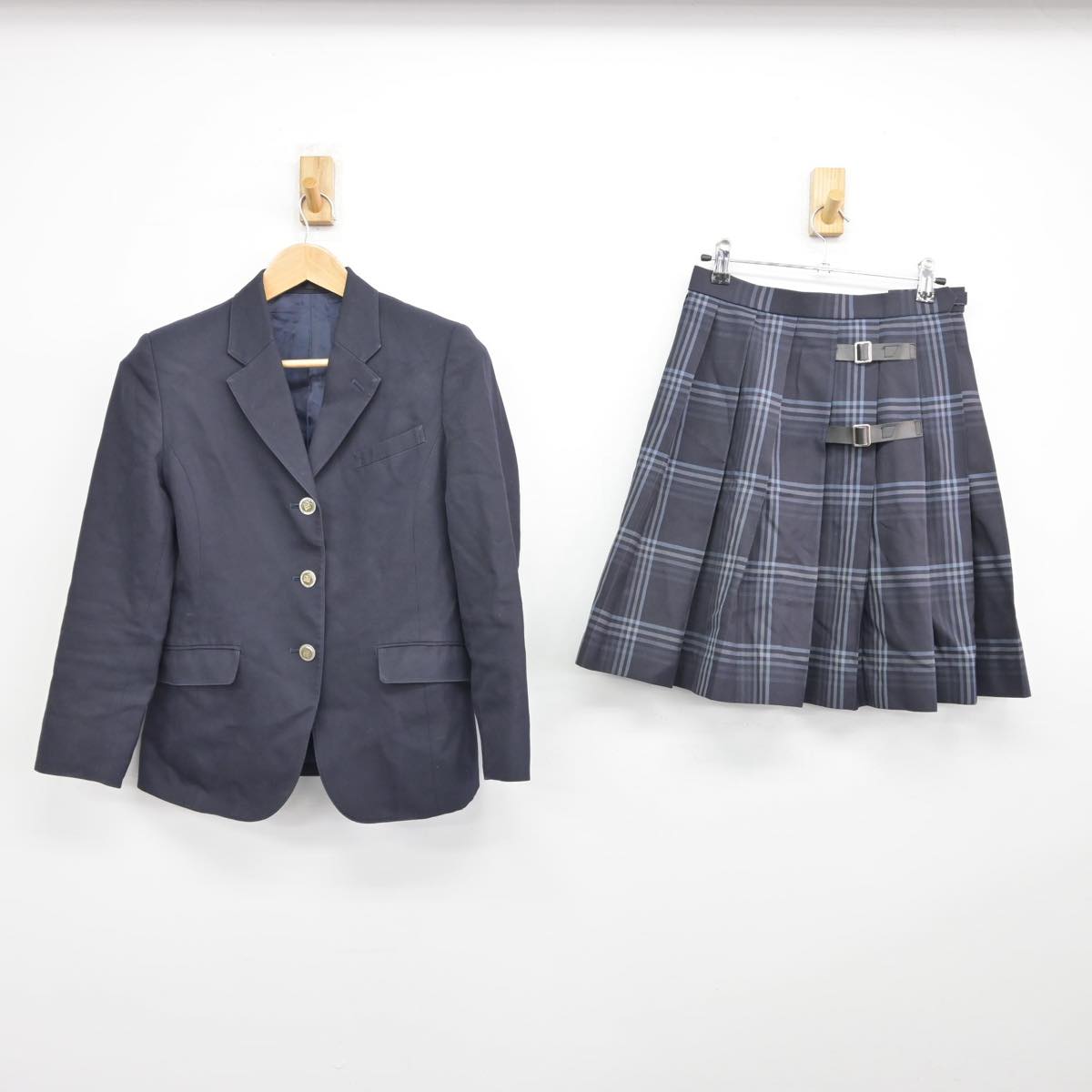 【中古】神奈川県 相原高等学校 女子制服 2点（ブレザー・スカート）sf032081