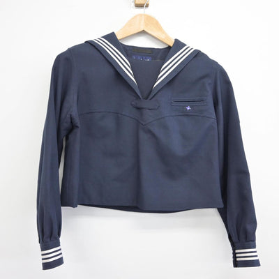 【中古】東京都 共立女子中学校 女子制服 3点（セーラー服・スカート・スカート）sf032083