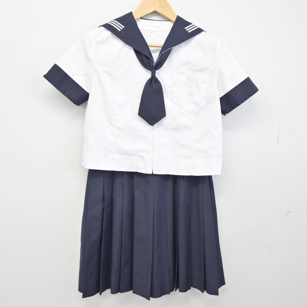 【中古】東京都 川村学園高等学校 女子制服 3点（セーラー服・スカート）sf032090 | 中古制服通販パレイド