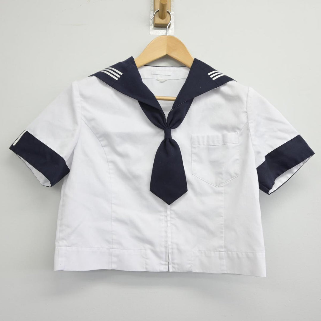 中古】東京都 川村学園高等学校 女子制服 3点（セーラー服・スカート）sf032091 | 中古制服通販パレイド