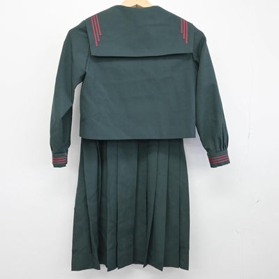 【中古】千葉県 国府台女子学院 小学部 女子制服 2点（セーラー服・ジャンパースカート）sf032094