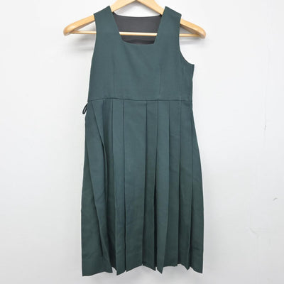 【中古】千葉県 国府台女子学院 小学部 女子制服 2点（セーラー服・ジャンパースカート）sf032094