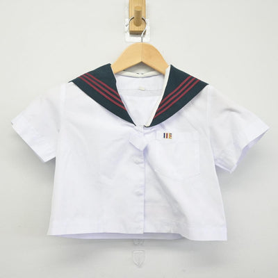 【中古】千葉県 国府台女子学院 小学部 女子制服 2点（セーラー服・セーラー服）sf032099