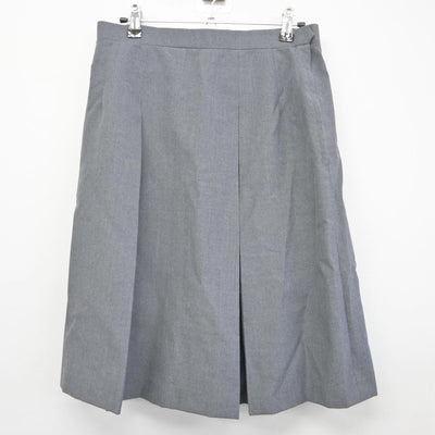 【中古】神奈川県 川崎市立南河原中学校 女子制服 2点（ベスト・スカート）sf032108