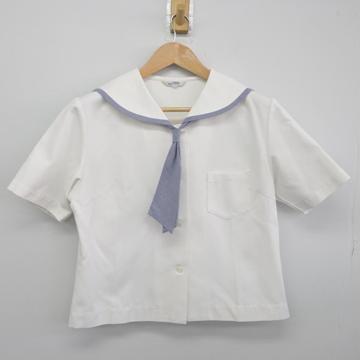 【中古】青森県 新城中学校 女子制服 4点（セーラー服）sf032128