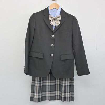 【中古】高知県 高知丸の内高等学校 女子制服 6点（ブレザー・シャツ・スカート）sf032145