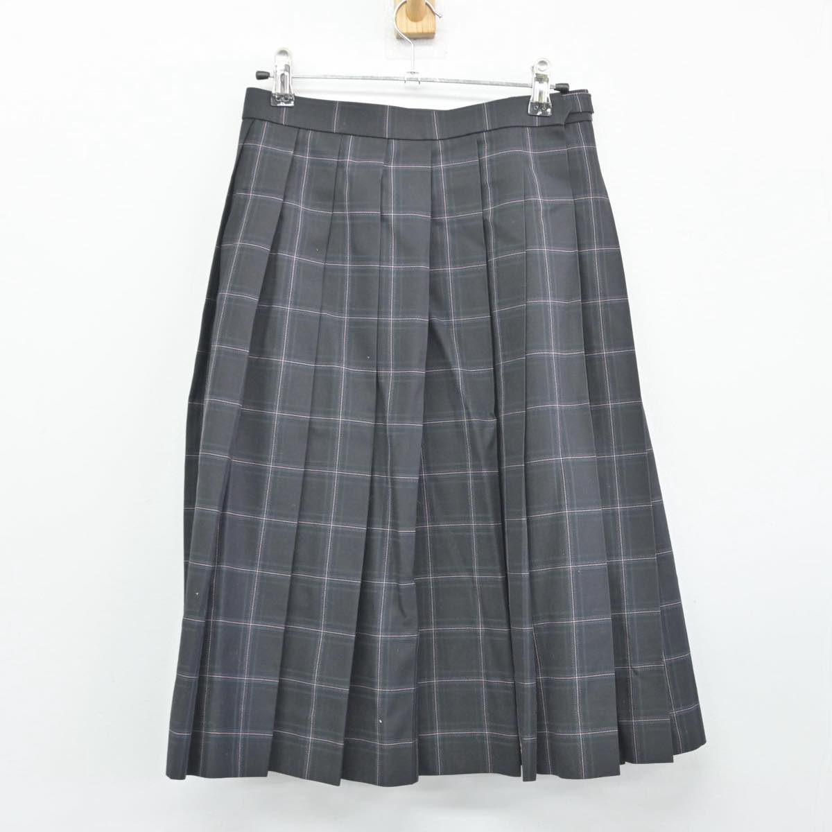 【中古】神奈川県 日本大学藤沢高等学校 女子制服 3点（ブレザー・ニット・スカート）sf032154