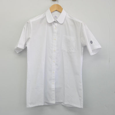 【中古】埼玉県 和光国際高等学校 女子制服 2点（シャツ・ベスト）sf032162