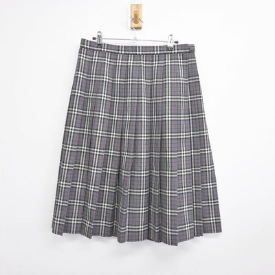 【中古】 学校名不明 女子制服 2点（スカート・スカート）sf032173