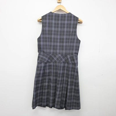 【中古】 学校名不明 女子制服 2点（ブレザー・ジャンパースカート）sf032178