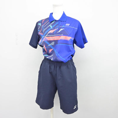 【中古】宮城県 仙台市六郷中学校/テニス部ユニフォーム 女子制服 2点（部活ユニフォーム 上下）sf032188